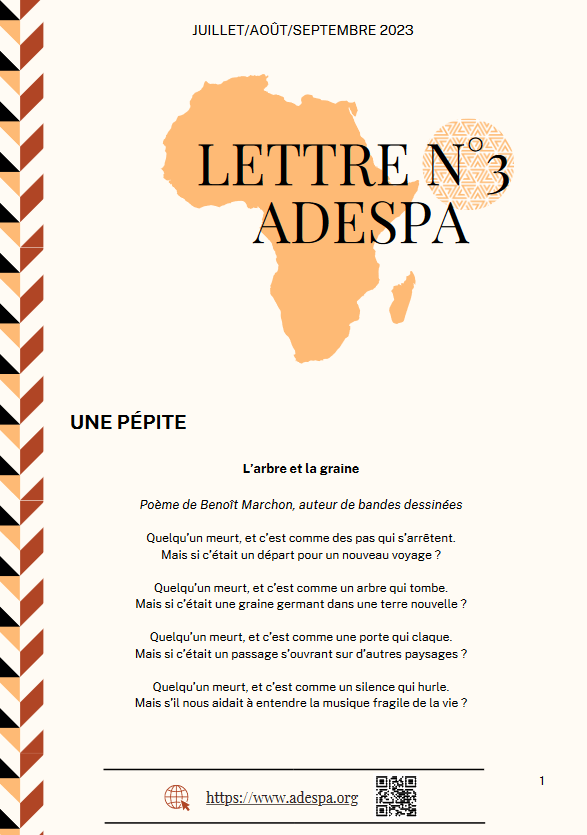 Lettre ADESPA n3